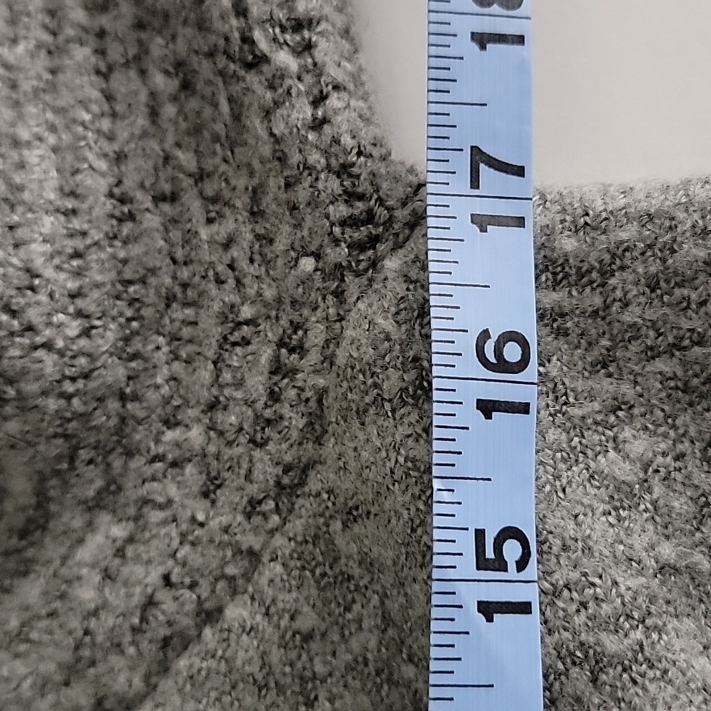 Abercrombie & Fitch Cardigan Sweater Open Front Gray Stretch Soft Cozy Comfy XS - Picture 12 of 14